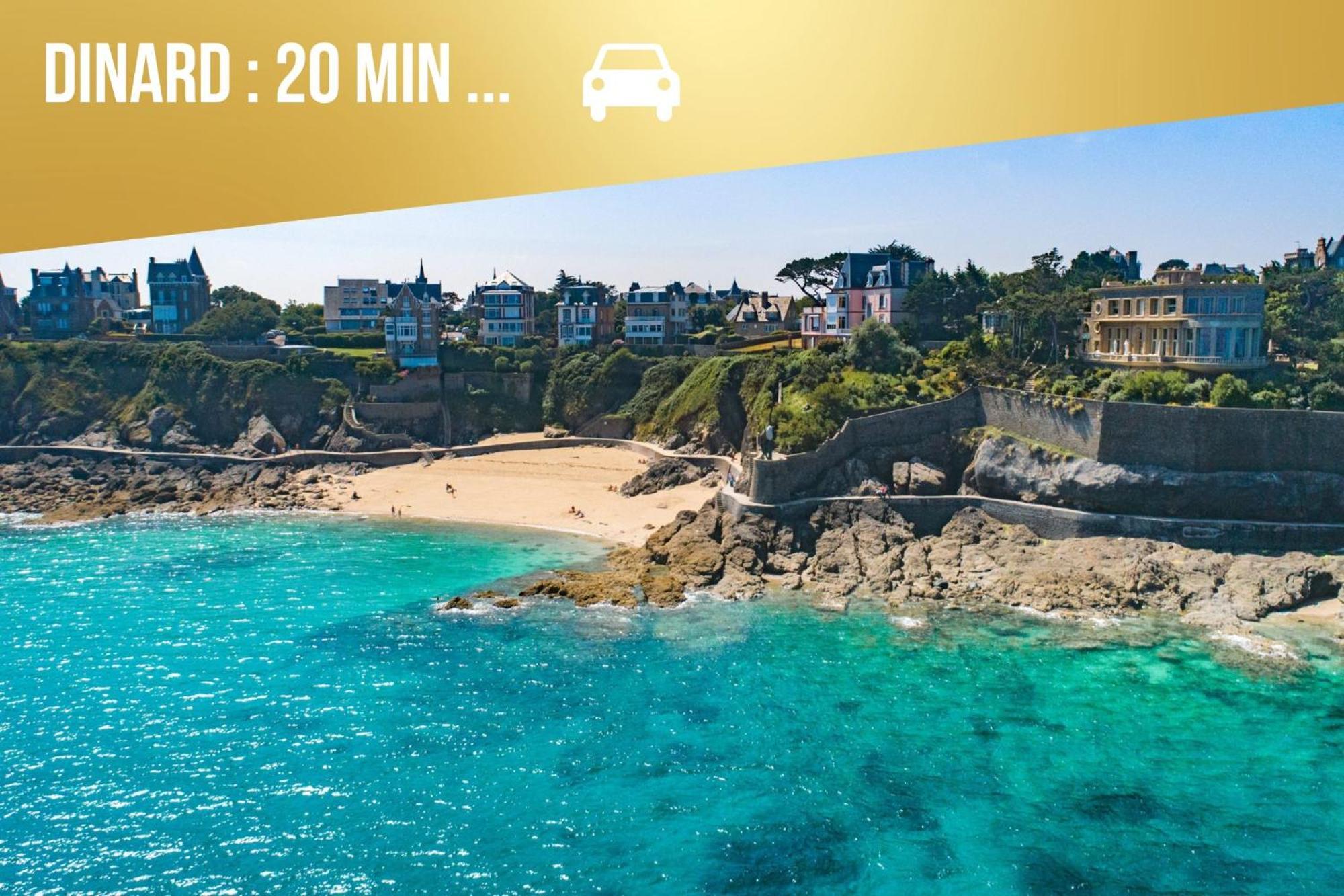 Allen - 2Min De La Plage Du Sillon Et Intra Saint-Malo Luaran gambar